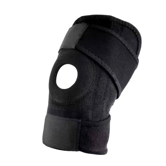 Multi-Purpose Knee Support & Compression Brace - Relief for Joint Pain, Arthritis & Sports Injuries - Adjustable Strap for Men & Women, Black (1-Pack)