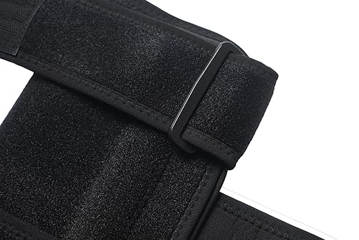 Multi-Purpose Elbow Support & Compression Brace - Relief for Tendonitis, Arthritis & Sports Injuries - Adjustable Strap for Men & Women, Black (1-Pack)