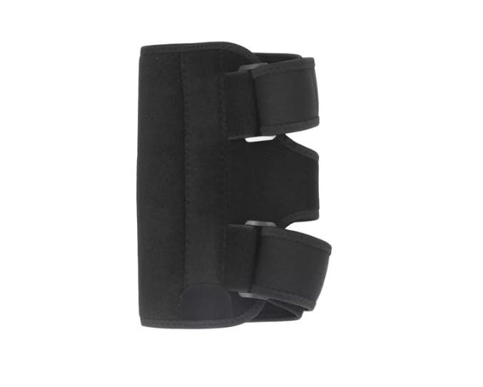 Multi-Purpose Elbow Support & Compression Brace - Relief for Tendonitis, Arthritis & Sports Injuries - Adjustable Strap for Men & Women, Black (1-Pack)